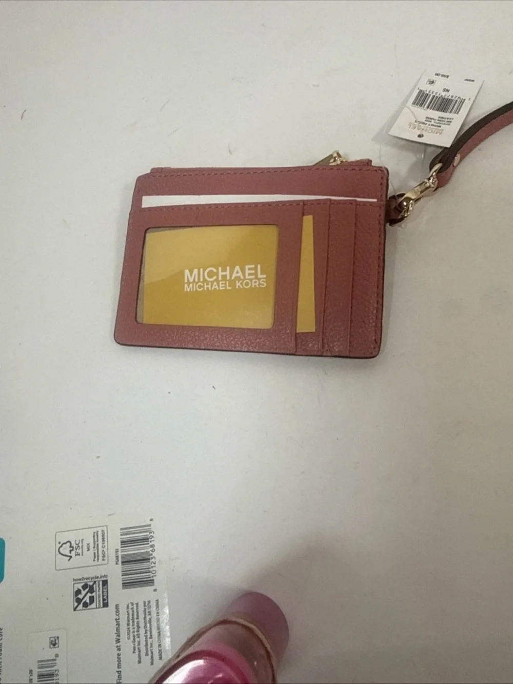 Michael Kors Primrose Small Wallet-ID Holder &Key Chain